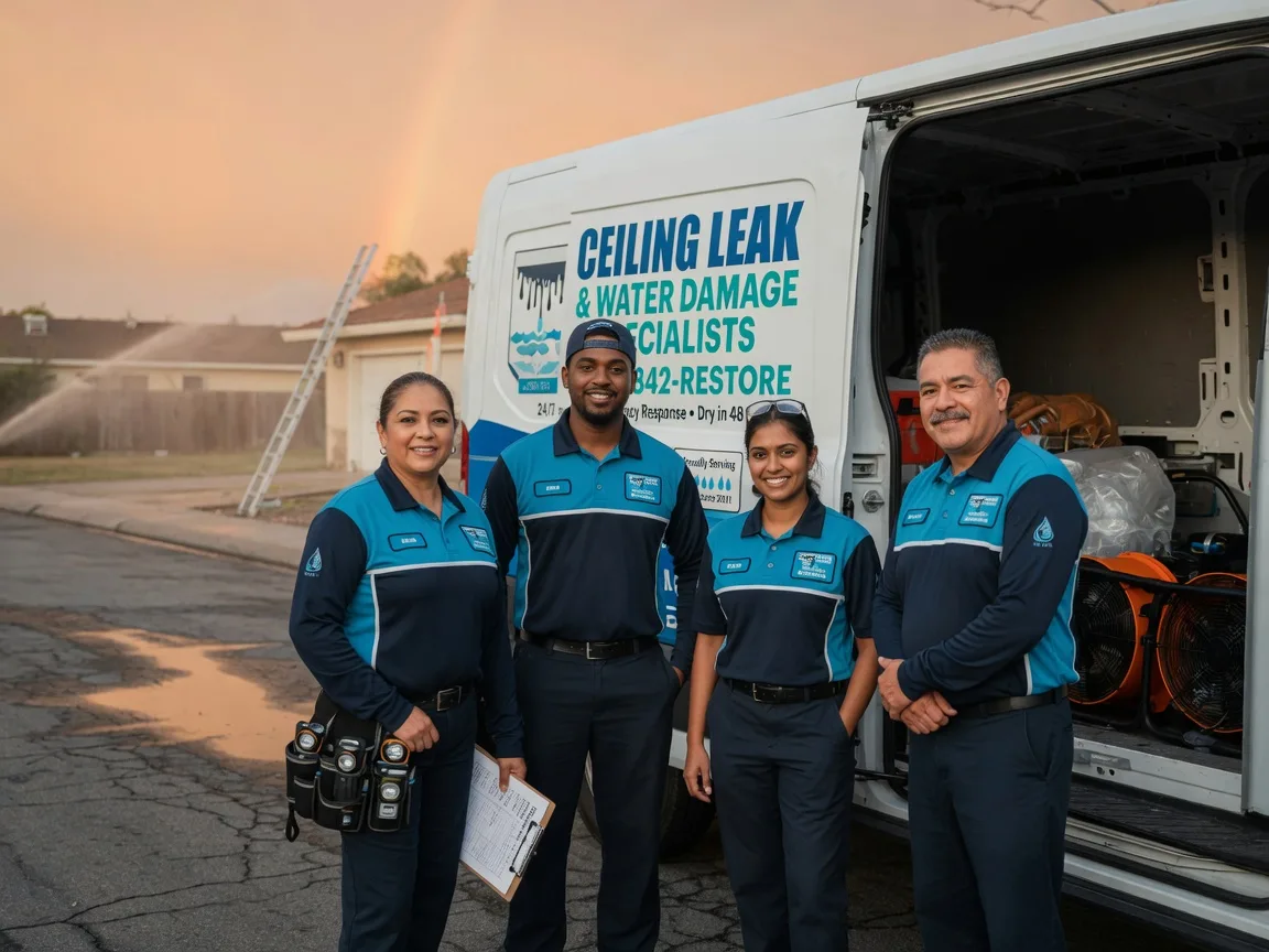 Ceiling Leak Cleanup company in Woodway, TX